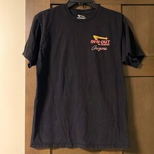In and Out Burger Arizona Hollywood Unisex Tee Size Medium